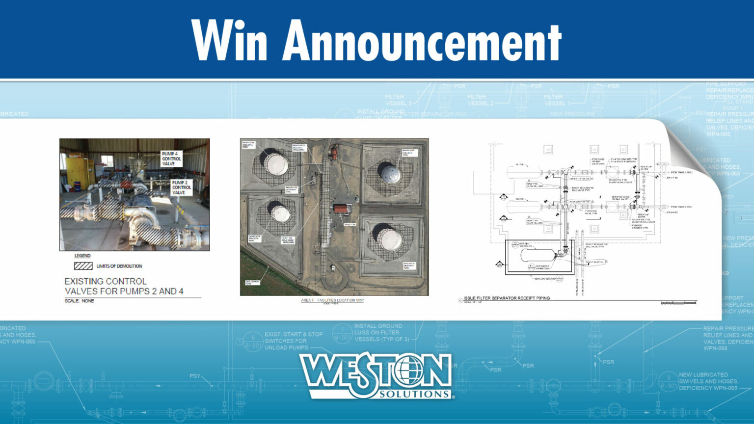 Weston wins ArchitectEngineer Services for DoD Petroleum, Oil, and