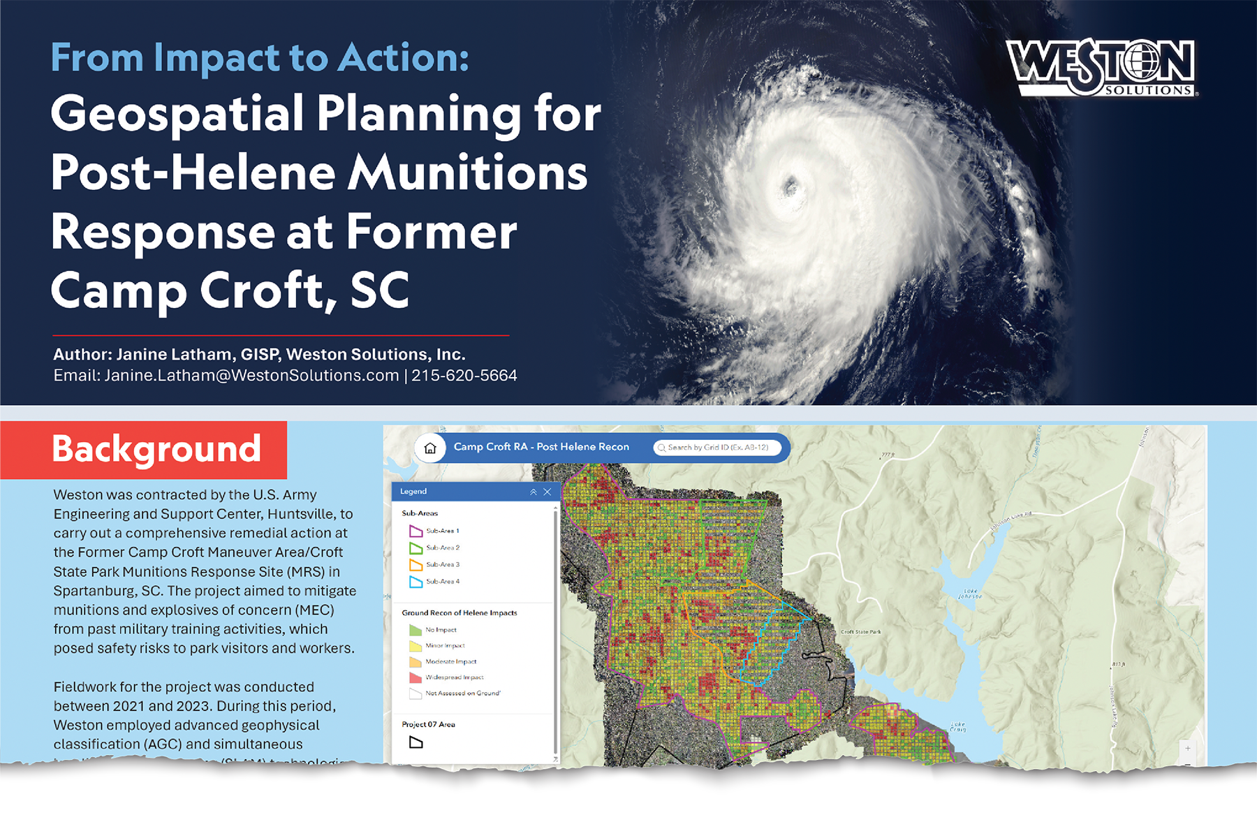 From Impact to Action: Geospatial Planning for Post-Helene Munitions ...