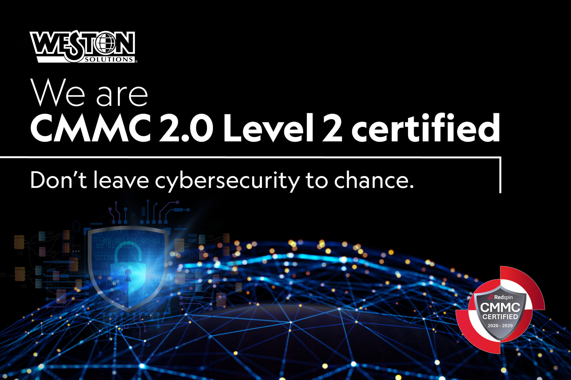 Weston Solutions, Inc. Achieves CMMC Level 2 Certification - Weston ...